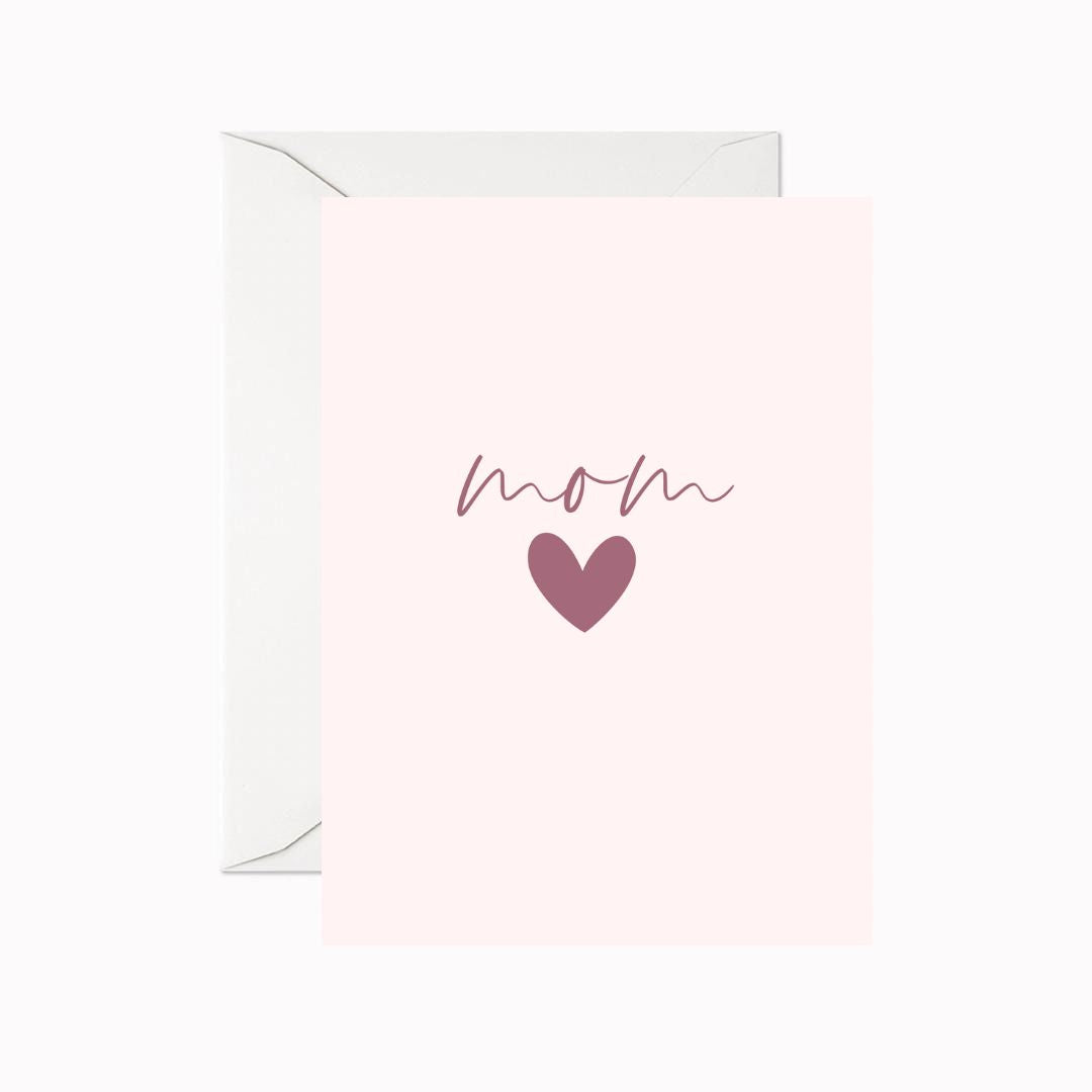 Love Mom Greeting Card