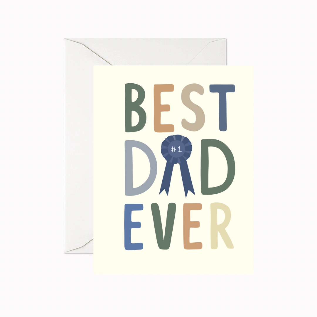 Best Dad Ever Greeting Card