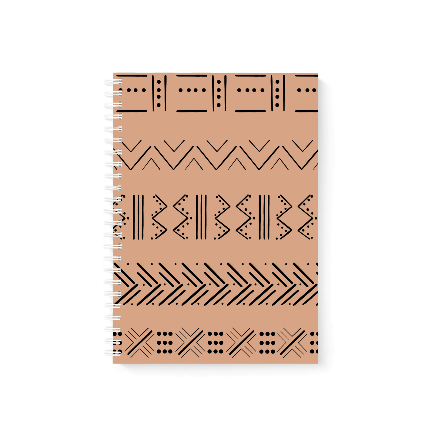 Safari Caramel Dot Grid Journal