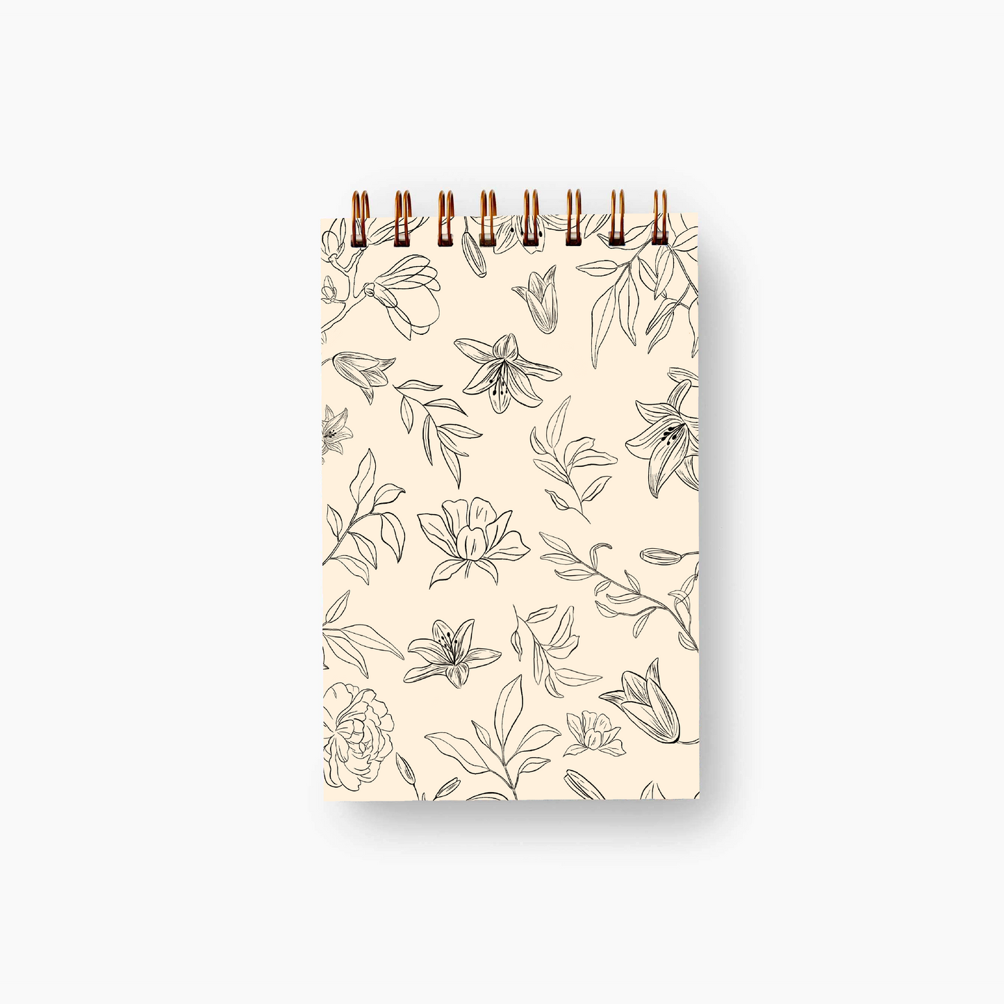 Blossom Mini Notebook - Cream