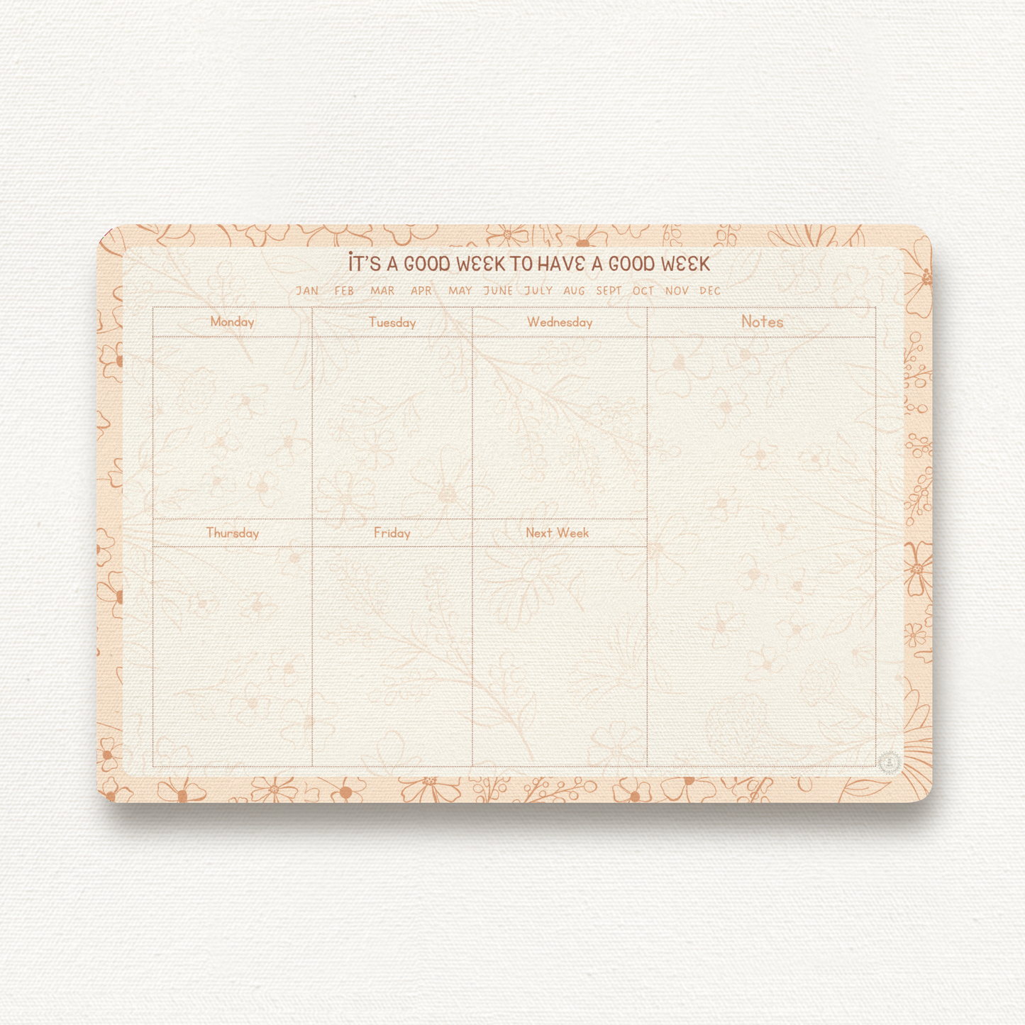 Waridi Weekly Planner