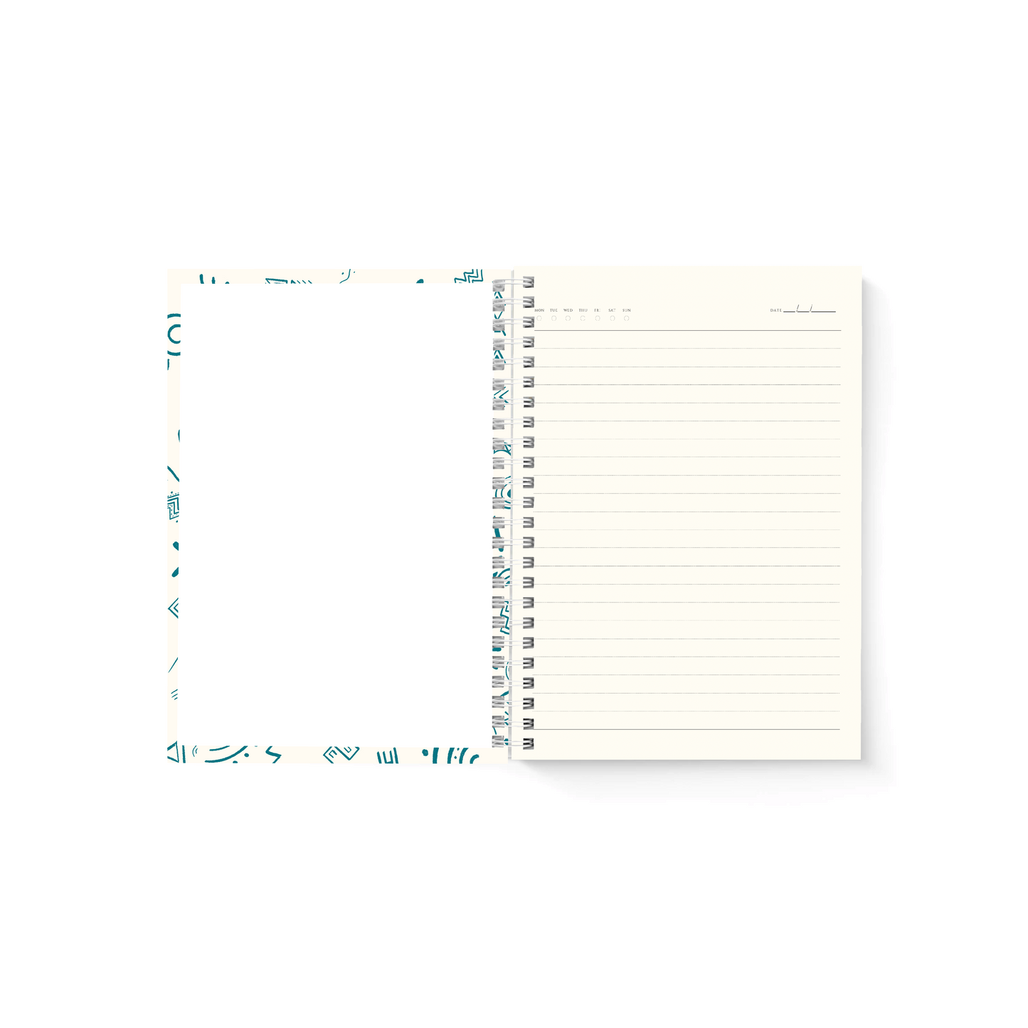 Dinkra Lined Journal
