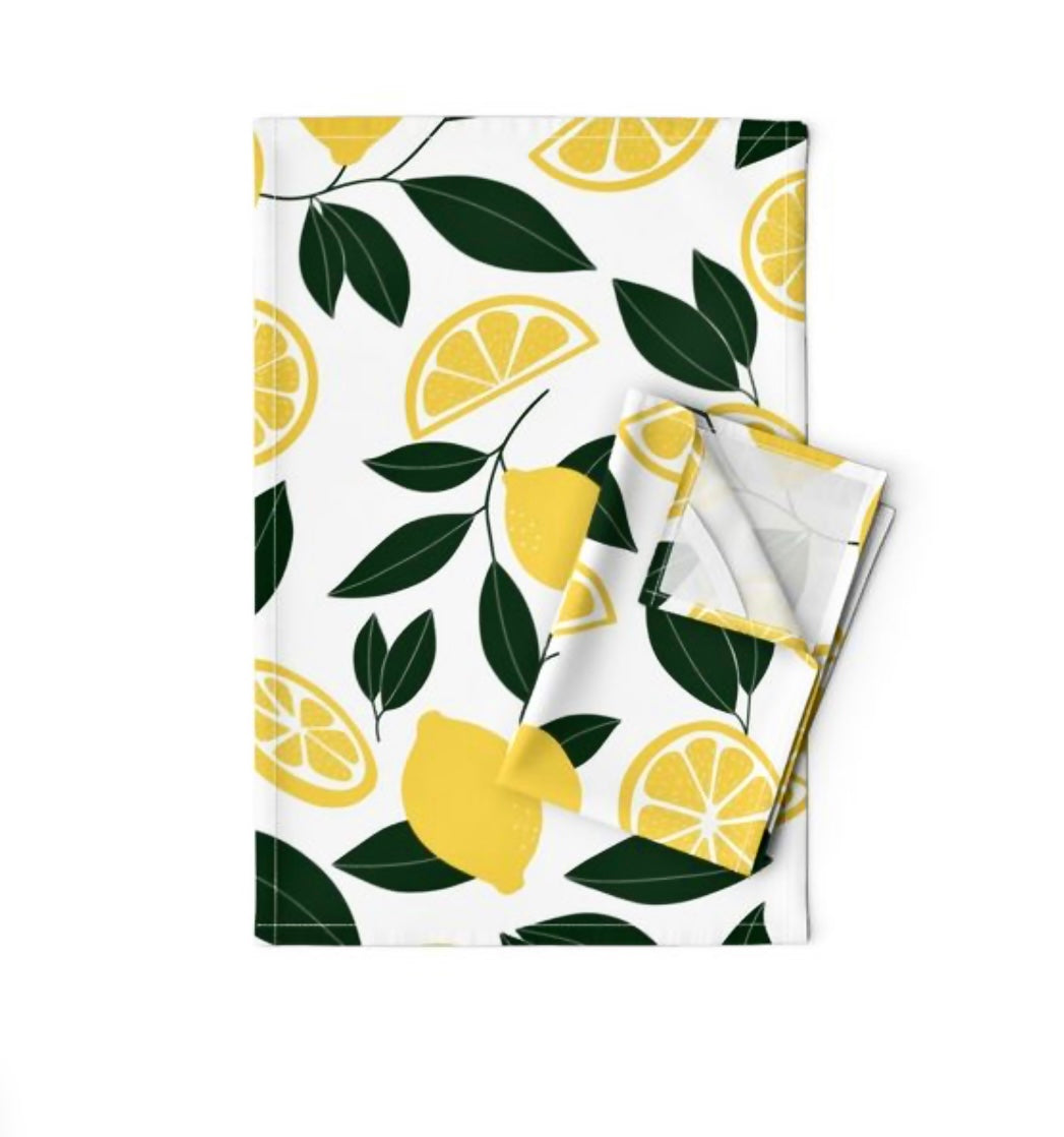 Lemon Tea Towel