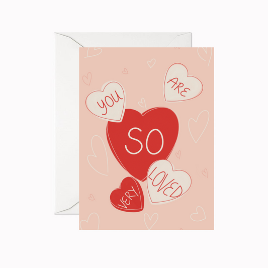 So Very Loved Greeting Card