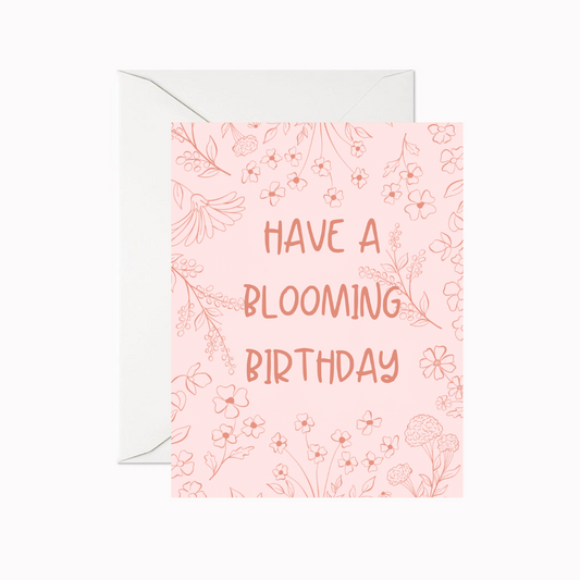 Blooming Birthday Greeting Card