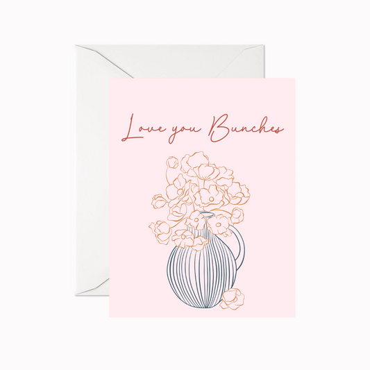 Love You Bunches Greeting Card