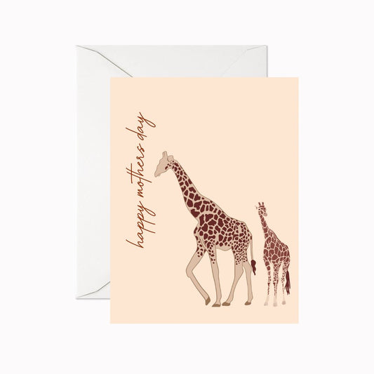 Happy Mothers’ Day Greeting Card (Twiga)