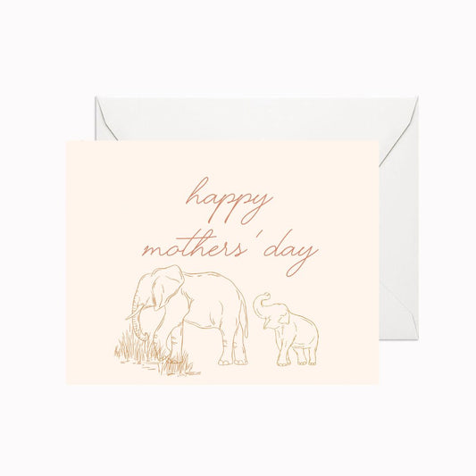 Happy Mothers’ Day Greeting Card (Tembo)