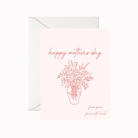 Mothers’ Day Flora Greeting Card