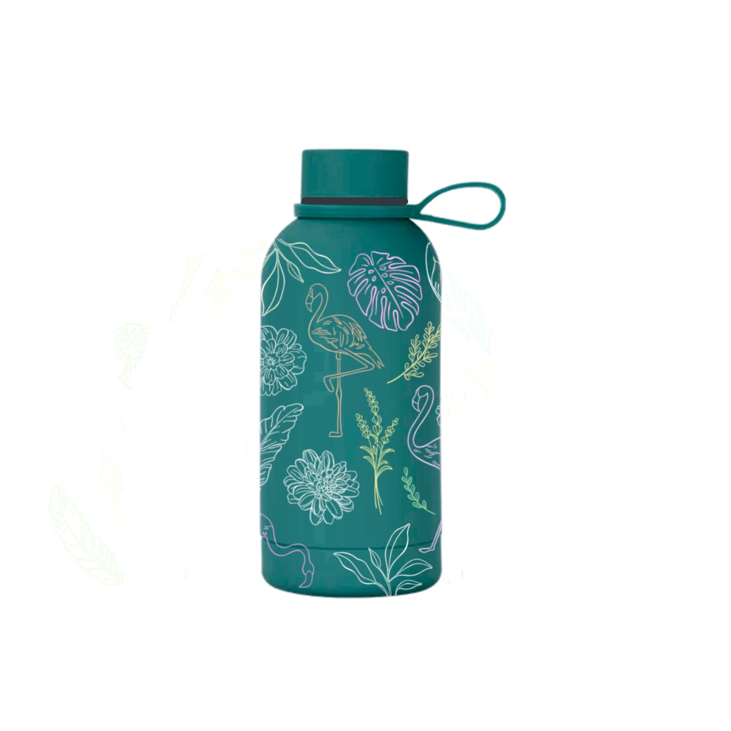 Kifaru Isolierflasche - Onyx Schwarz