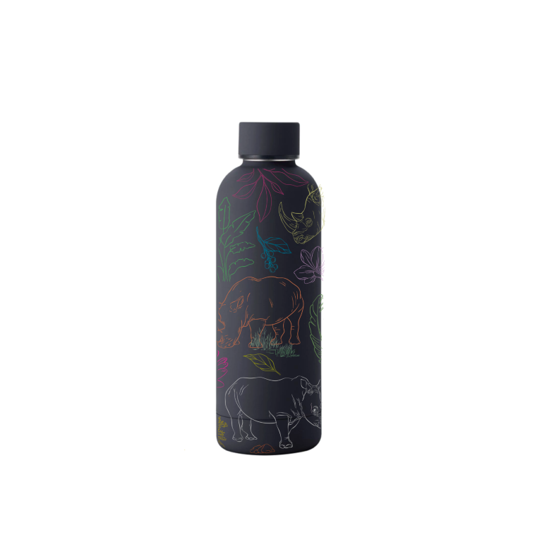 Kifaru Insulated Bottle - Onyx Black