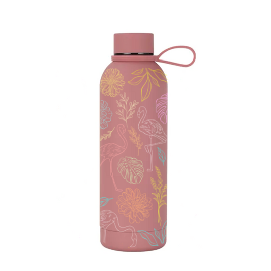 Flamboyance Insulated Bottle - Coral Brown