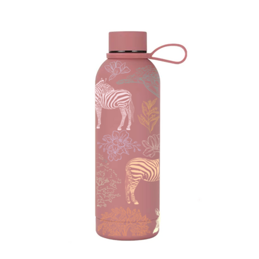 Milia Insulated Bottle - Coral Brown