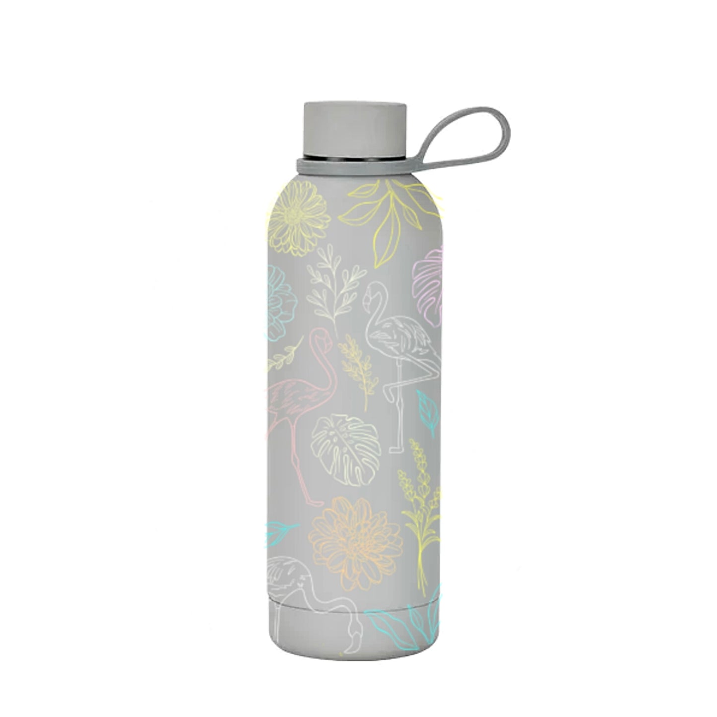 Flamboyance Insulated Bottle - Pearl Gray