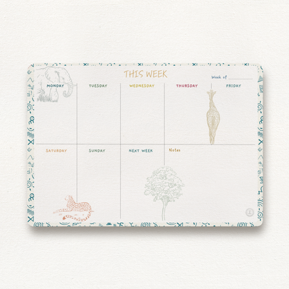 Savannah Weekly Planner