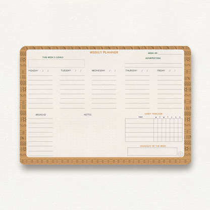 Safari Weekly Planner