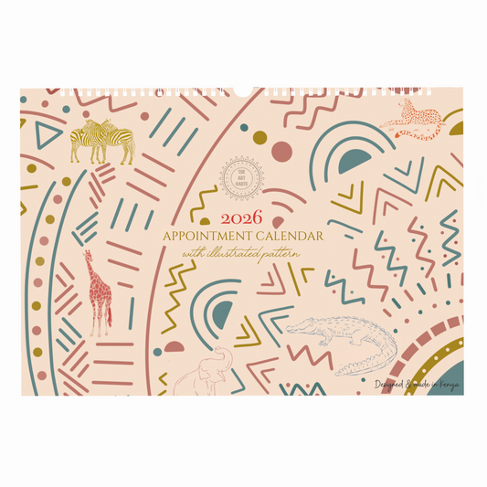 2026 Mila Appointment Wall Calendar