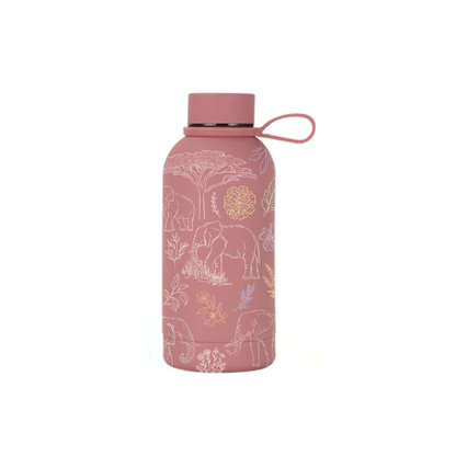 Tembo insulated mini bottle flat lay on neutral surface — The Art Carte
