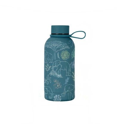 Tembo insulated mini bottle angled view showing lid and body — The Art Carte