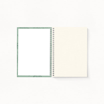 Mamba dot grid journal open showing dot grid pages — The Art Carte