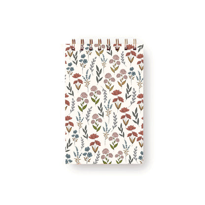 Bloom mini notebook with richly illustrated floral cover — The Art Carte Kenya