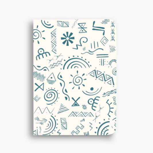 Dinkra Blue Pocket Sketchbook