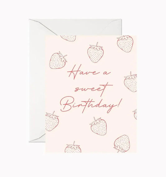 Sweet Birthday Greeting Card