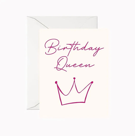 Birthday Queen  Greeting Card