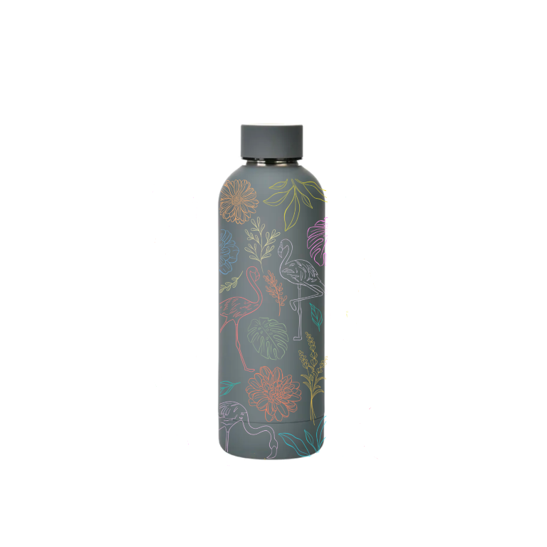 Flamboyance Insulated Bottle - Slate Gray